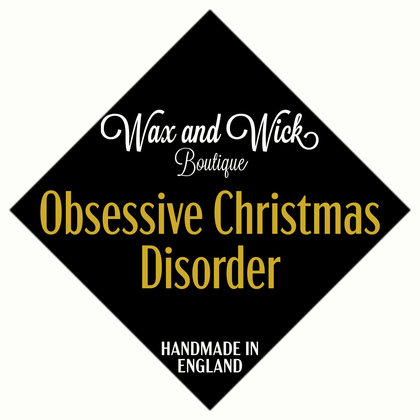 Obsessive Christmas Disorder - Wooden Wick Candle