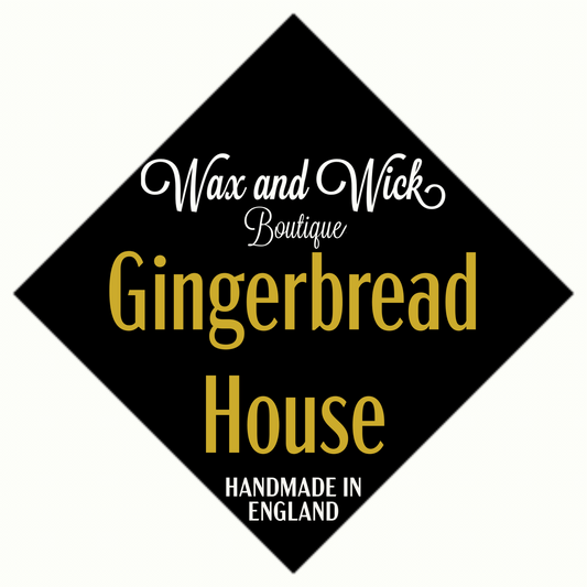 Gingerbread House - Wooden Wick Candle