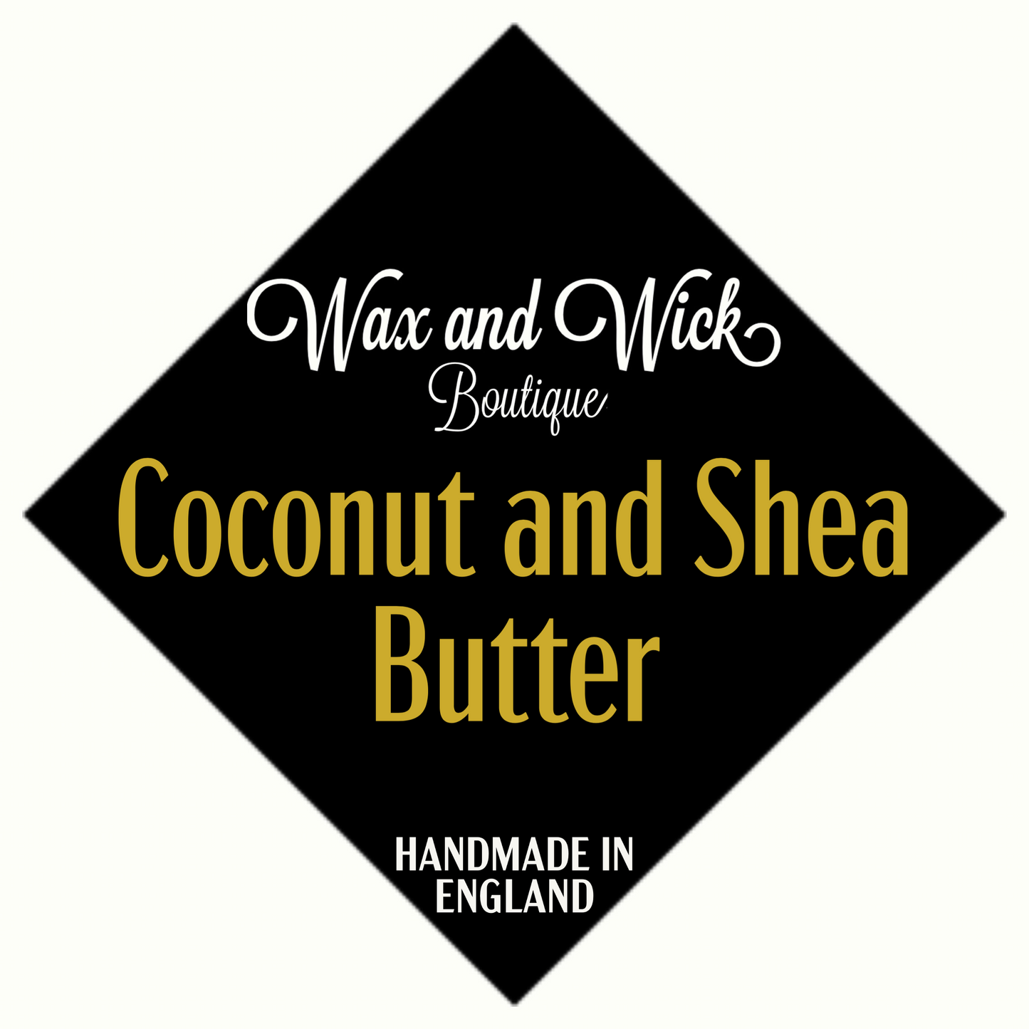 Coconut and Shea Butter - Large Heart EcoSoya Wax Melt