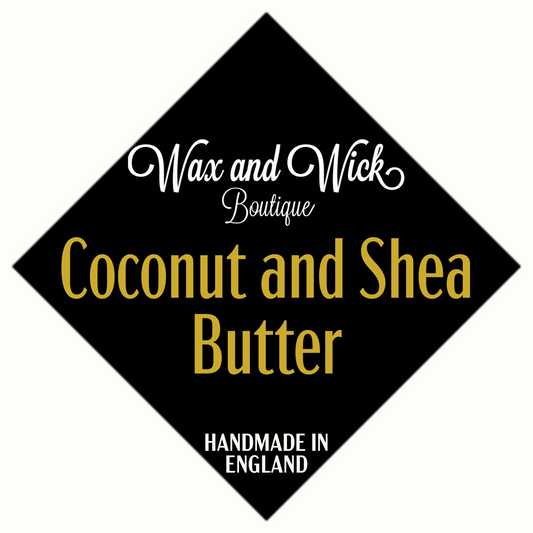 Coconut and Shea Butter - Large Heart EcoSoya Wax Melt