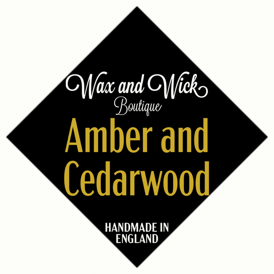 Amber and Cedarwood - Pack of Wax Melts