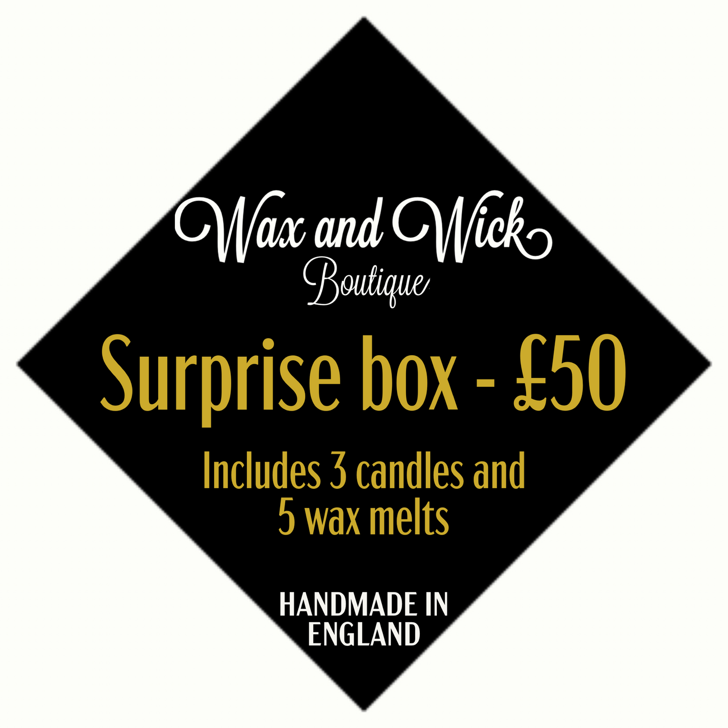 £50 Surprise Box - includes 3 candles and 5 wax melts