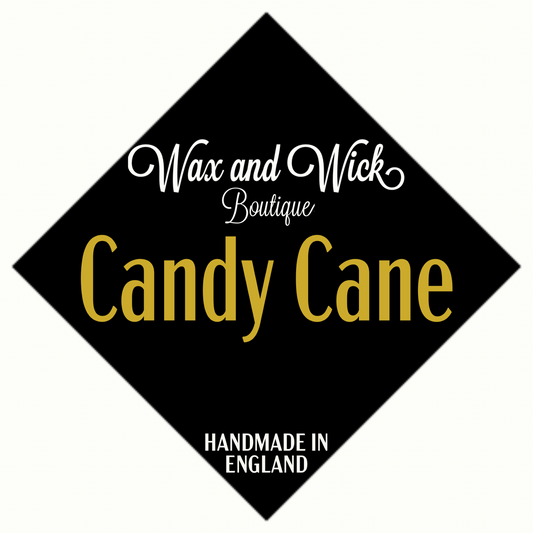 Candy Cane - Large Heart EcoSoya Wax Melt