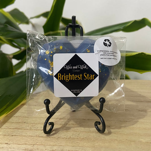 Brightest Star - Large Heart EcoSoya Wax Melt