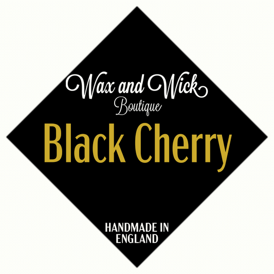 Black Cherry - Wooden Wick Candle