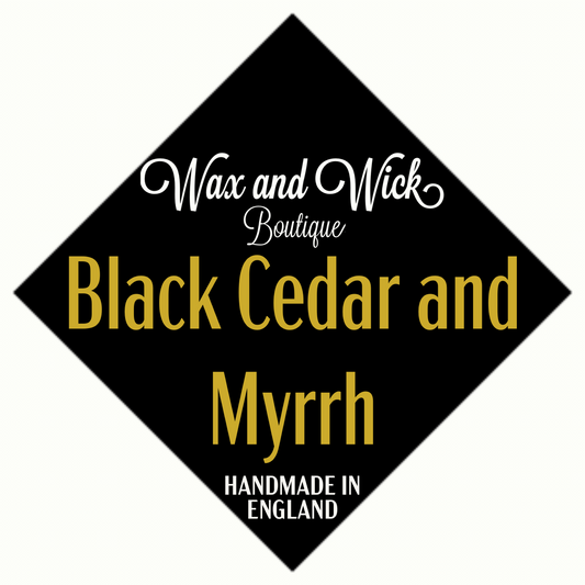 Black Cedar and Myrrh - Single Wax Melt