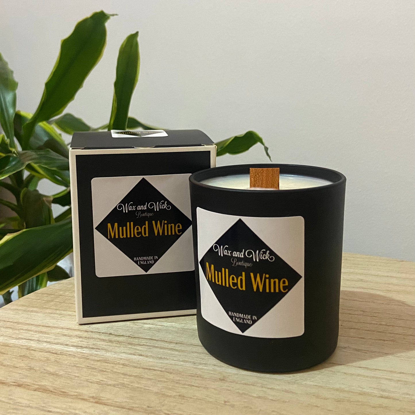 Mulled Wine - Wooden Wick Candle