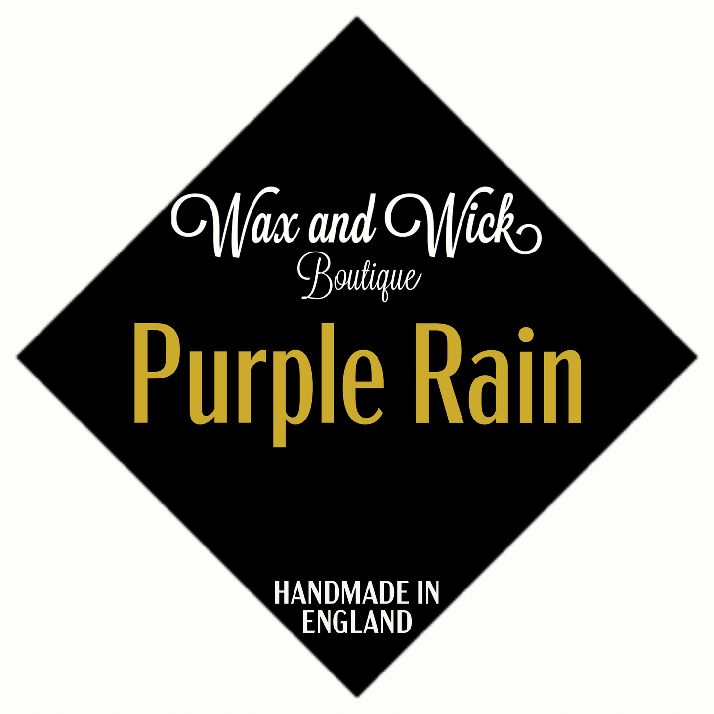 Purple Rain - Wooden Wick Candle